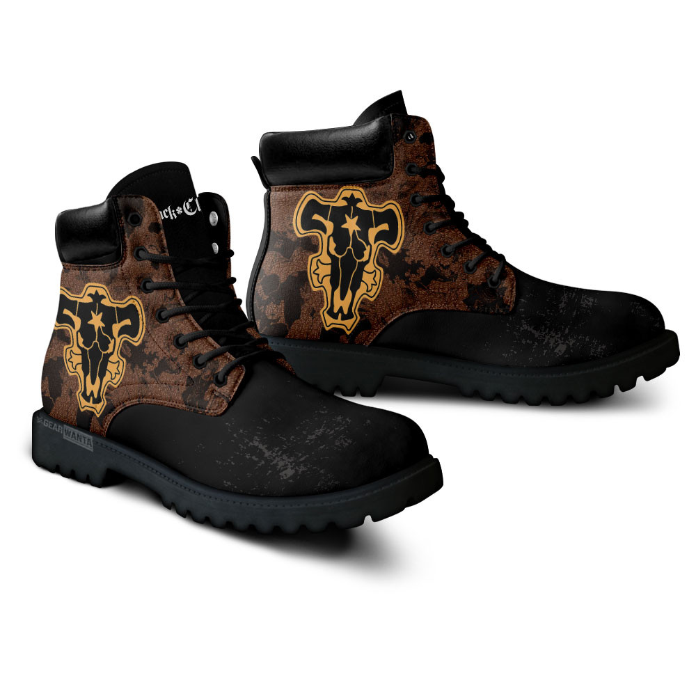 Black Clover Black Bull Boots Custom Shoes For Anime Fans