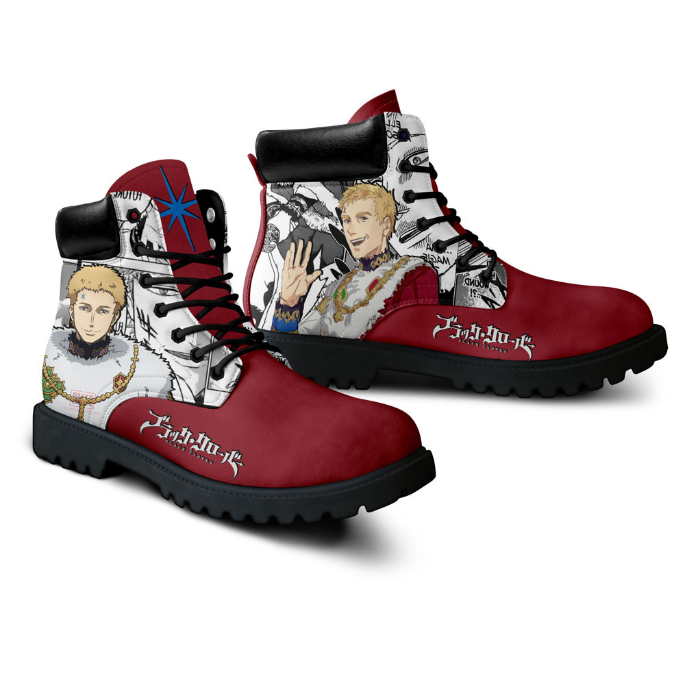 Black Clover Julius Novachrono Boots Custom Anime Shoes