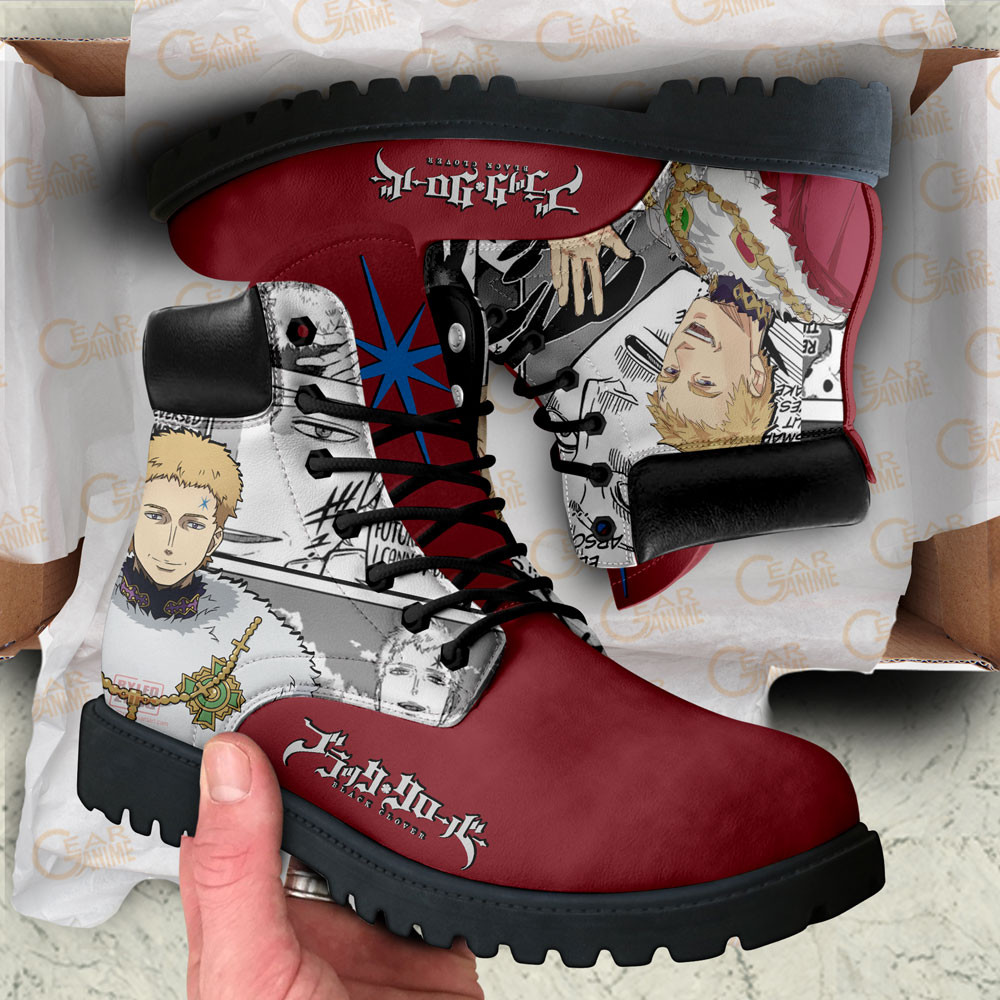 Black Clover Julius Novachrono Boots Custom Anime Shoes