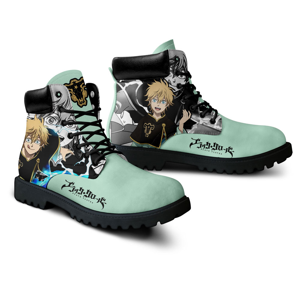 Black Clover Luck Voltia Boots Custom Anime Shoes