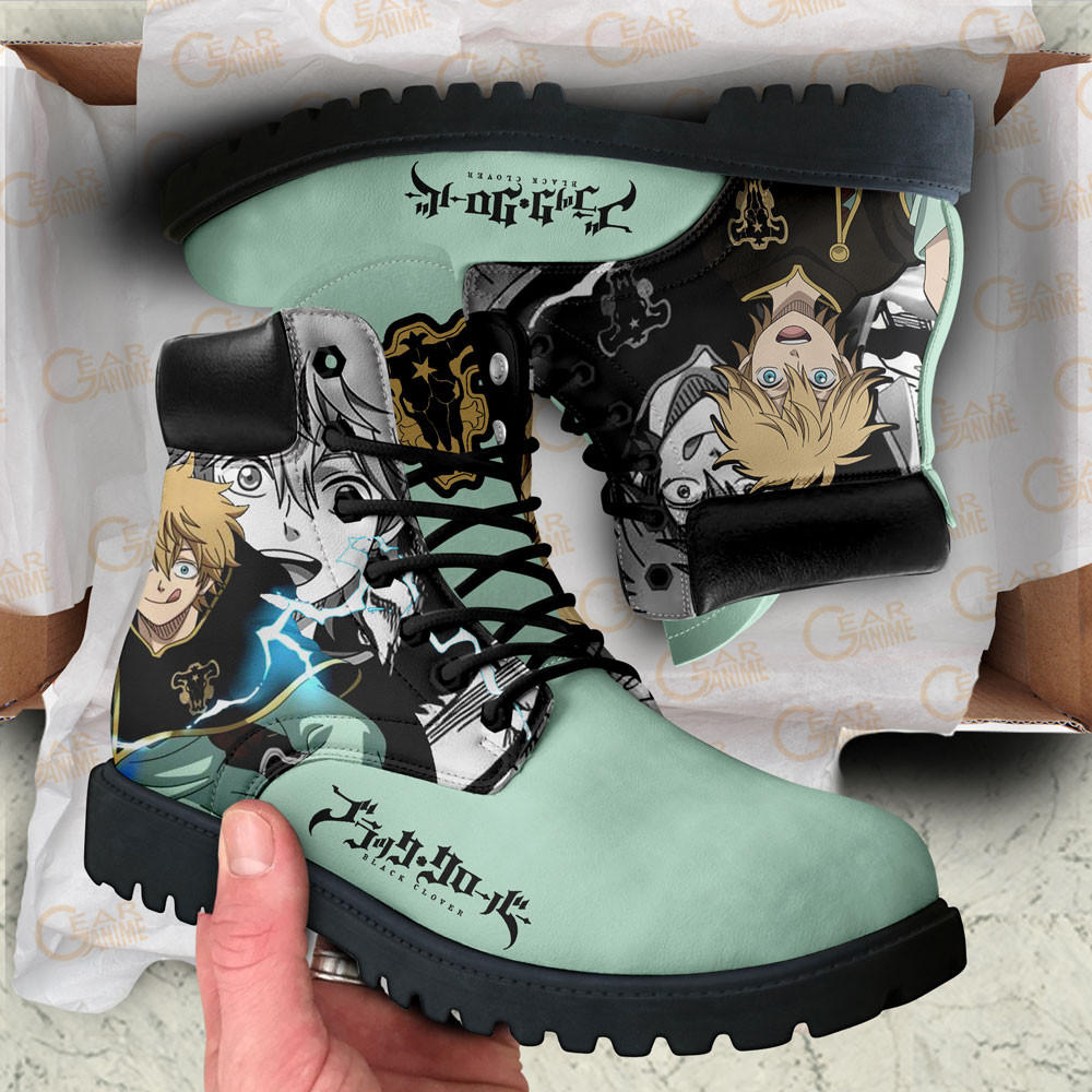 Black Clover Luck Voltia Boots Custom Anime Shoes