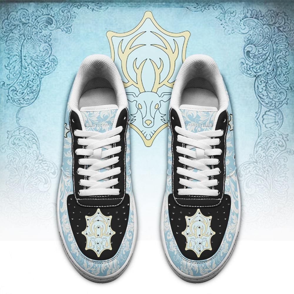Black Clover Shoes Magic Knights Squad Azure Deer Sneakers Anime