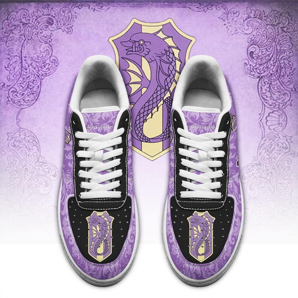Black Clover Shoes Magic Knights Squad Purple Orca Sneakers Anime