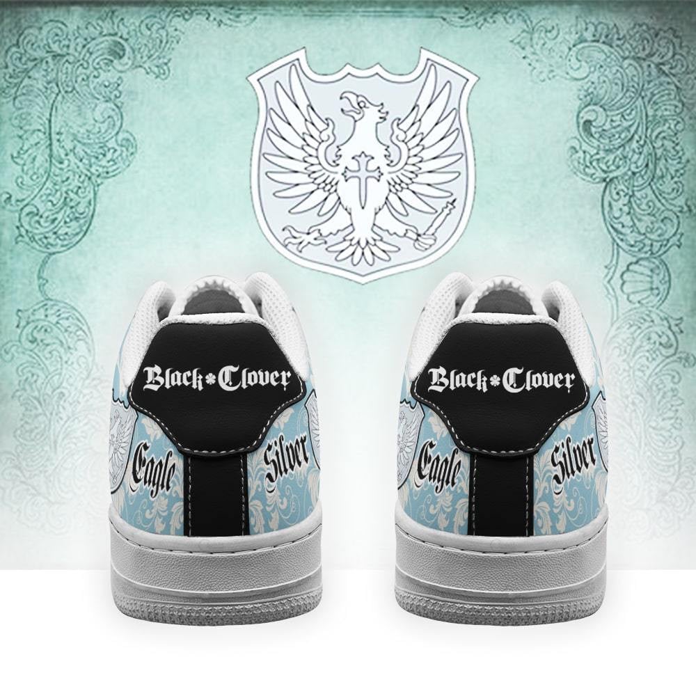 Black Clover Shoes Magic Knights Squad Silver Eagle Sneakers Anime
