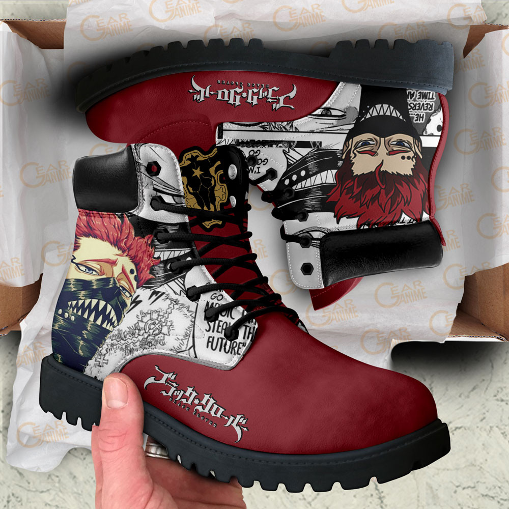 Black Clover Zora Ideale Boots Custom Anime Shoes