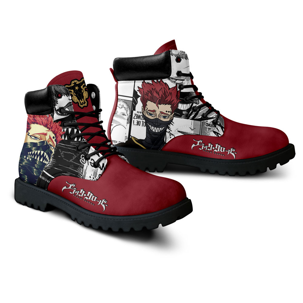 Black Clover Zora Ideale Boots Custom Anime Shoes