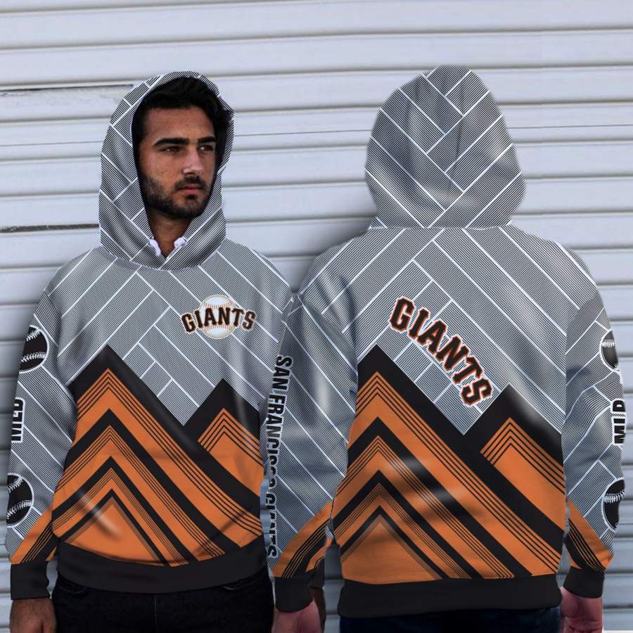Black Cross Line San Francisco Giants Hoodie