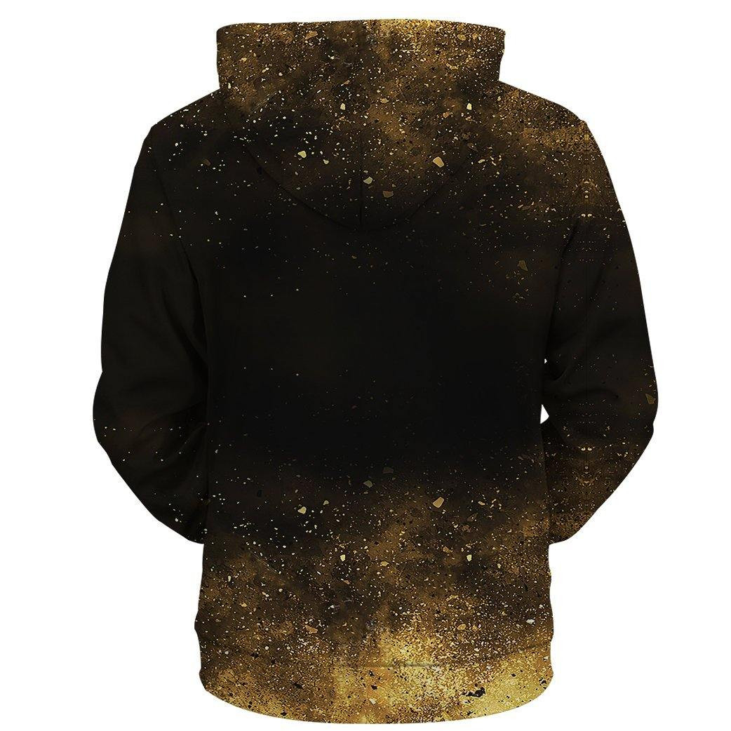 Black Father Black Leader Black King All-Over Print Hoodie