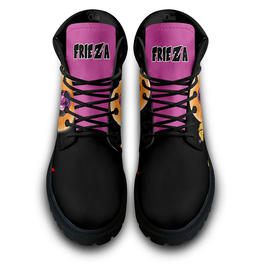Black Frieza Boots Dragon Ball Custom Anime Shoes For Otaku