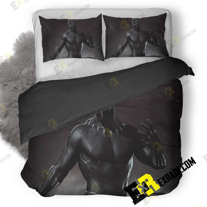 Black Panther 5K Artwork Nk 3D Customized Duvet Cover Bedding Set