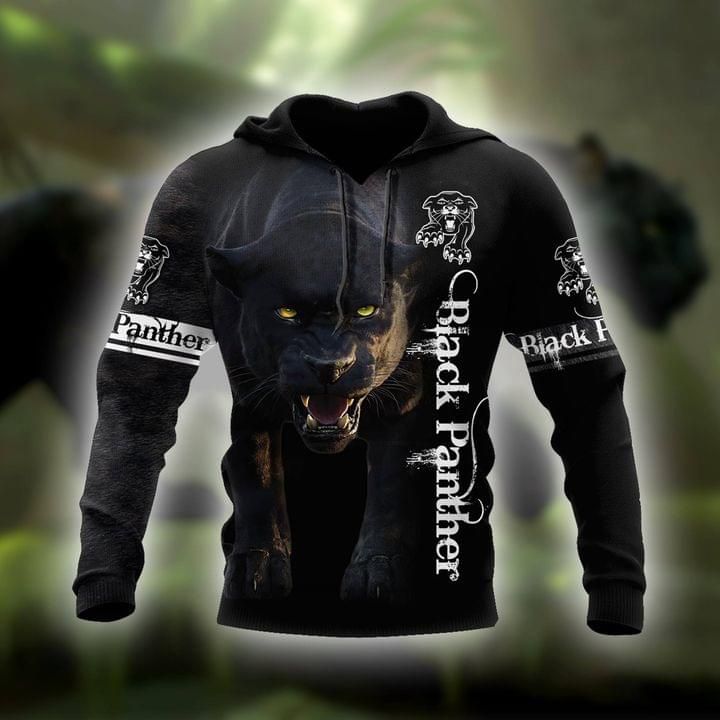 Black panther all printed 3D Hoodie