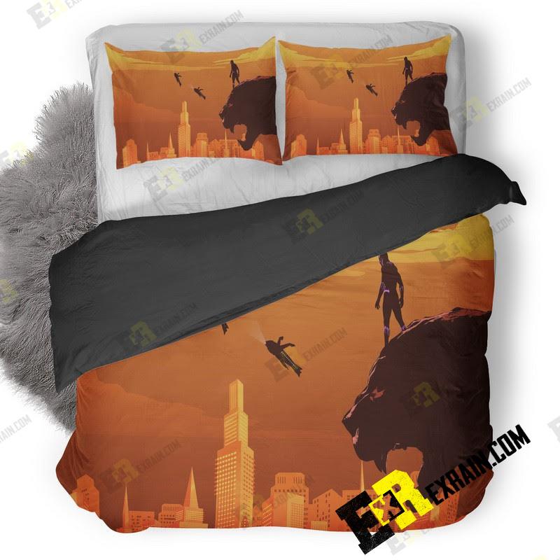 Black Panther Artwork Hd 9Y 3D Customized Duvet Cover Bedding Set
