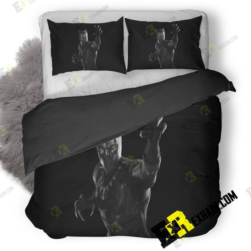 Black Panther Captain America Civil War 3D Customized Duvet Cover Bedding Set