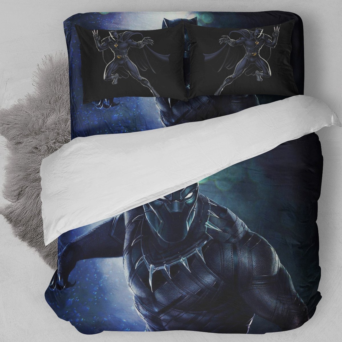 Black Panther Duvet Cover Bedding Set