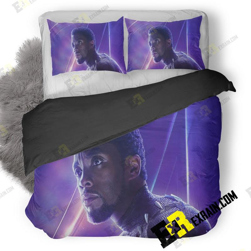 Black Panther In Avengers Infinity War New Poster 1H 3D Customized Duvet Cover Bedding Set