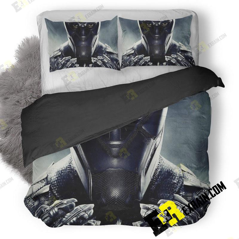 Black Panther Poster Ra 3D Customized Duvet Cover Bedding Set