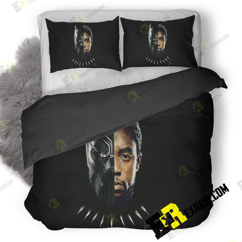 Black Panther T Challa Artwork 5K Sh 3D Customized Duvet Cover Bedding Set
