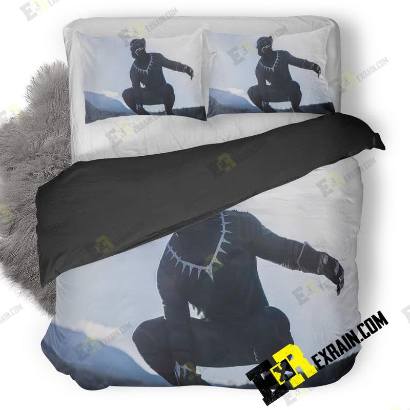 Black Panther The Protector Of Wakanda O8 3D Customized Duvet Cover Bedding Set
