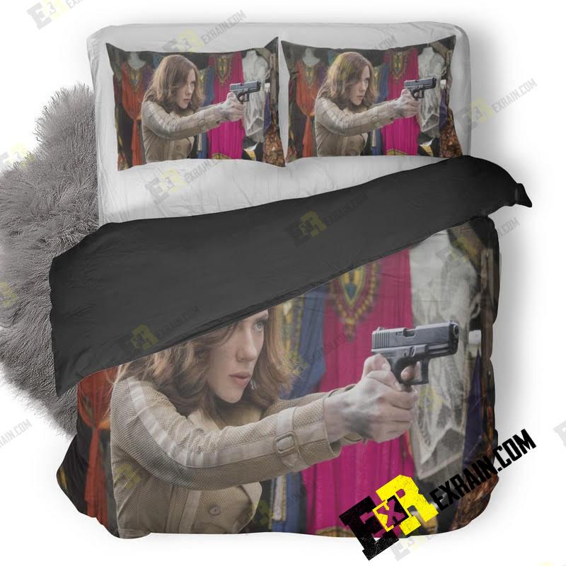 Black Widow Captain America Civil War Image 3D Customized Duvet Cover Bedding Set