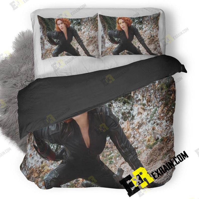 Black Widow In Avengers 3D Customized Duvet Cover Bedding Set