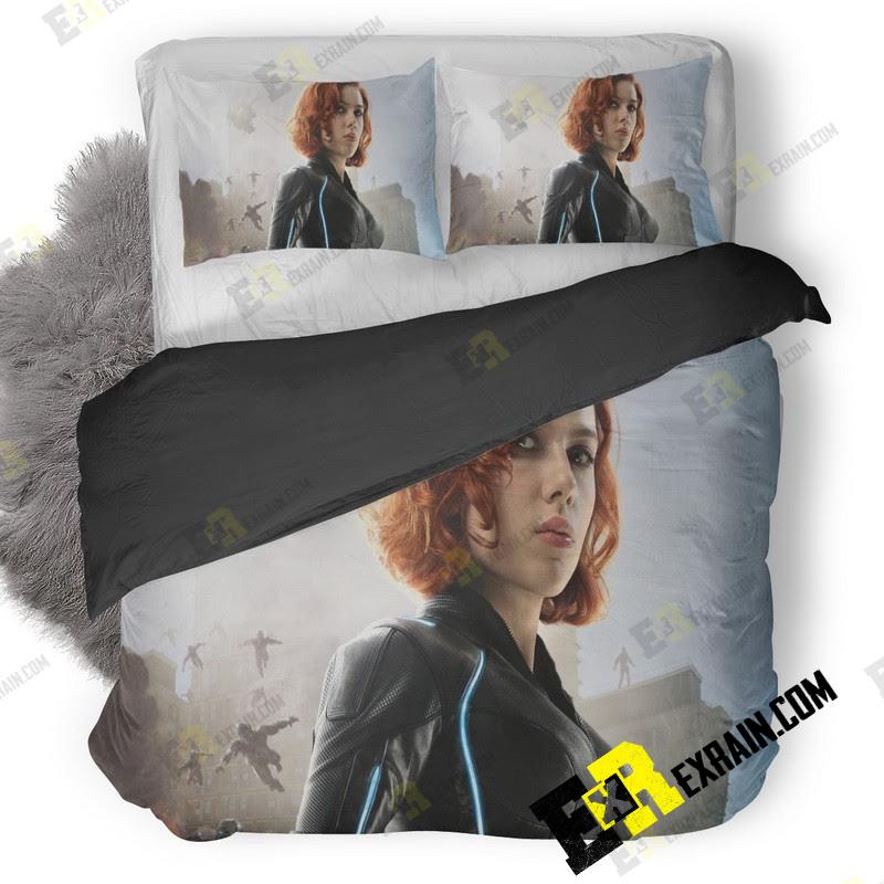 Black Widow In Avengers Age Of Ultron 3D Customized Duvet Cover Bedding Set