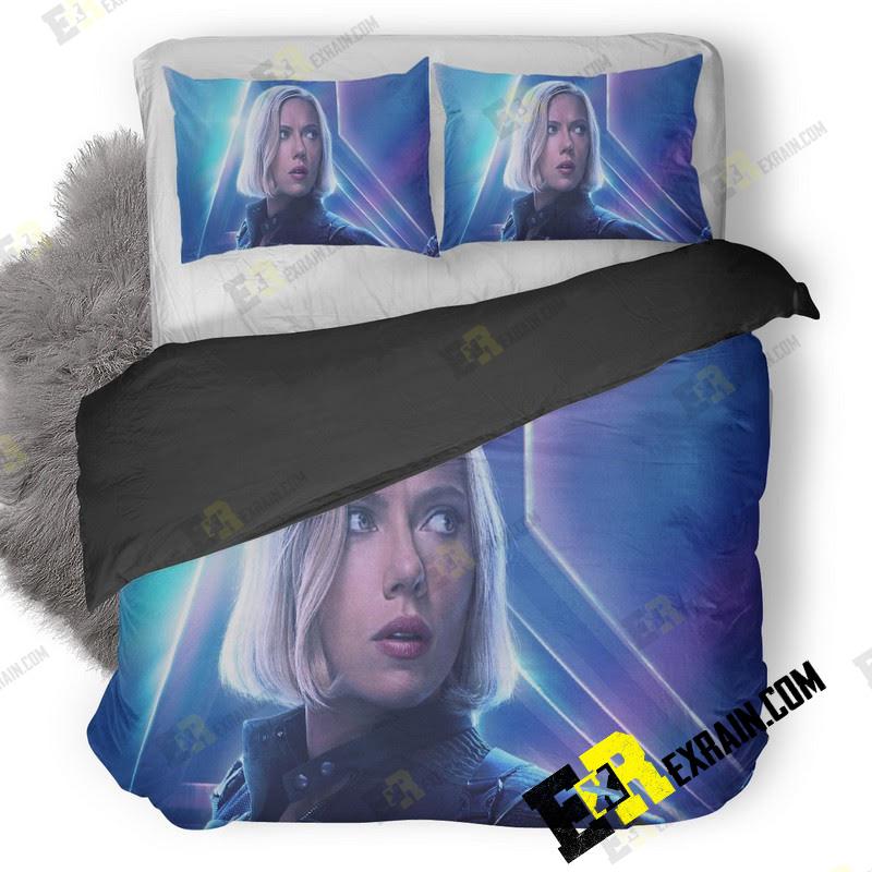 Black Widow In Avengers Infinity War New Poster Ky 3D Customized Duvet Cover Bedding Set