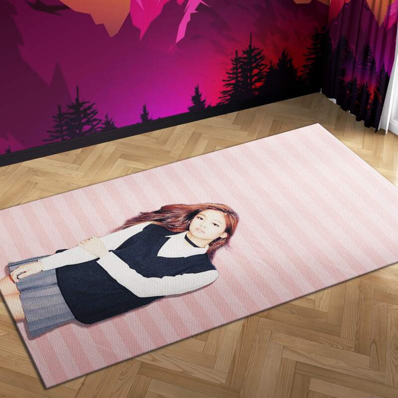 Blackpink Fort Worth Kill This Love Carpet Mock Area Rectangle Rug