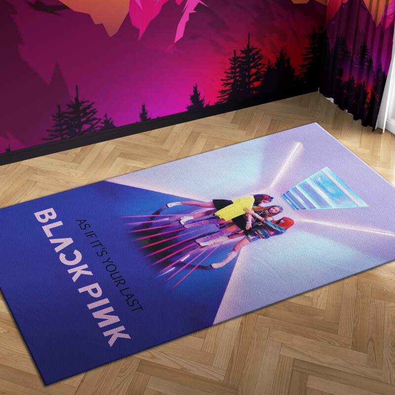 Blackpink Your Last Stage Carpet Mock Area Rectangle Rug