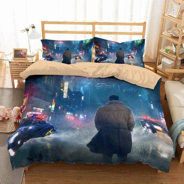 Blade Runner 20 3D Customized Duvet Cover Bedding Set