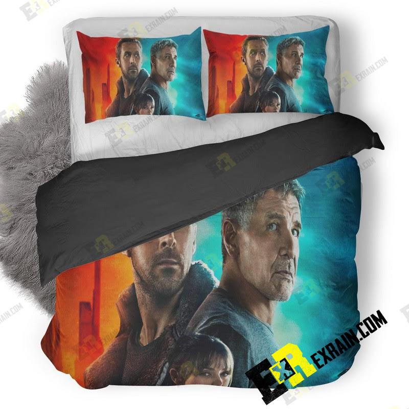 Blade Runner 20 3D Customized Duvet Cover Bedding Set