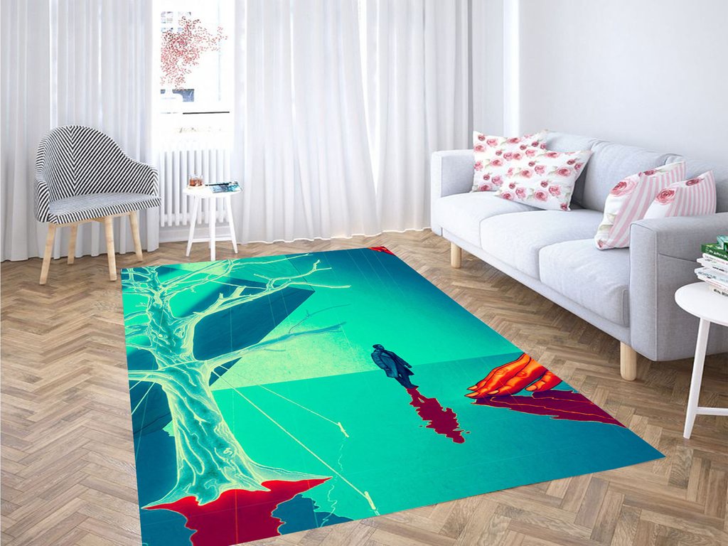 Blade Runner Place Living Room Modern Carpet Rectangle Rug