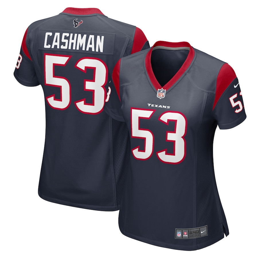 Blake Cashman Houston Texans Women’s Stitched Jersey – Navy