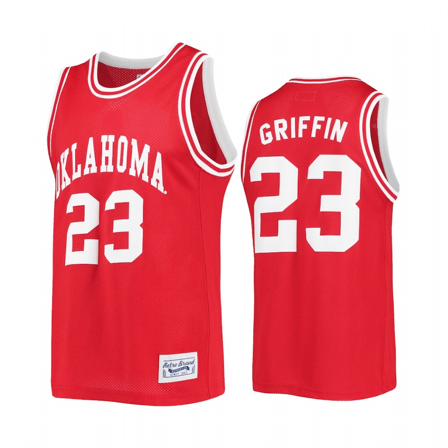 Blake Griffin Oklahoma Sooners Crimson Jersey Commemorative Classic