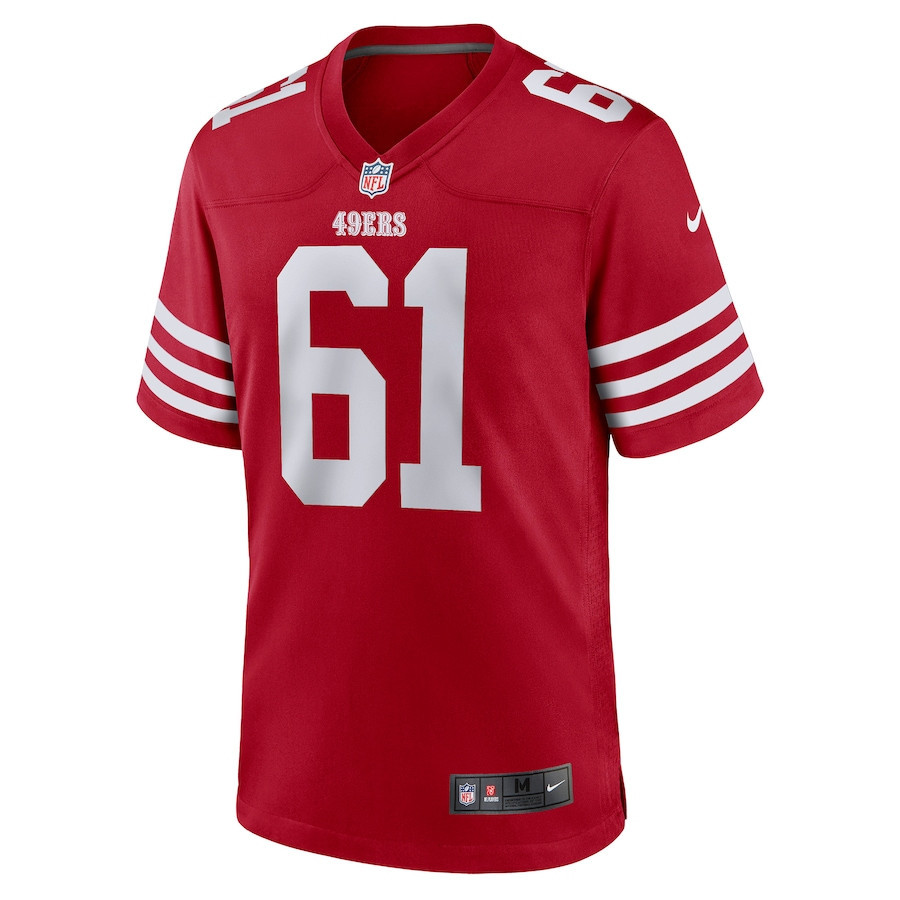 Blake Hance San Francisco 49ers Stitched Jersey – Scarlet
