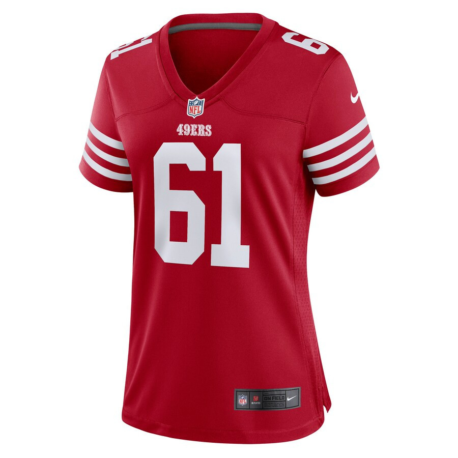 Blake Hance San Francisco 49ers Women’s Stitched Jersey – Scarlet