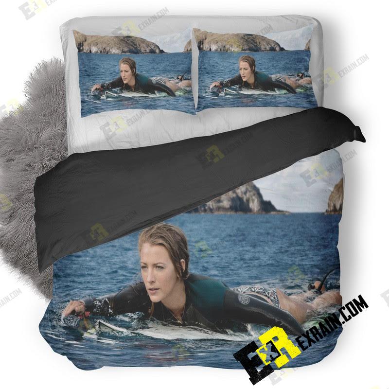 Blake Lively In The Shallows Image 3D Customized Duvet Cover Bedding Set