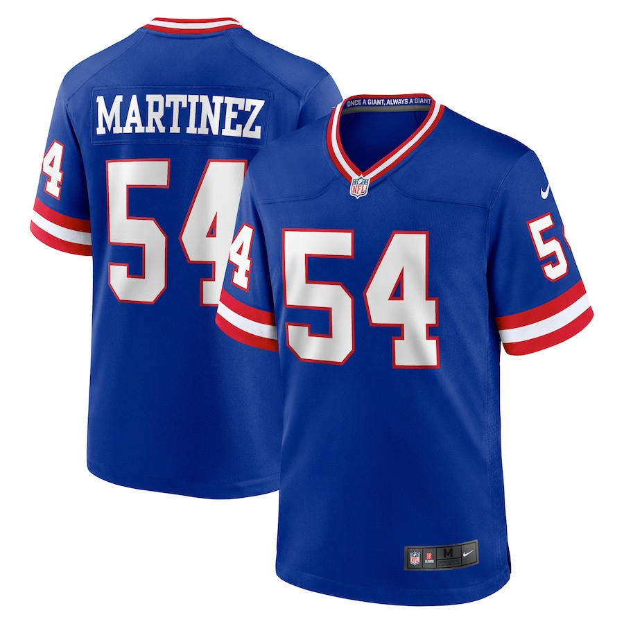 Blake Martinez 54 New York Giants Classic Player Game Stitched Jersey – Royal