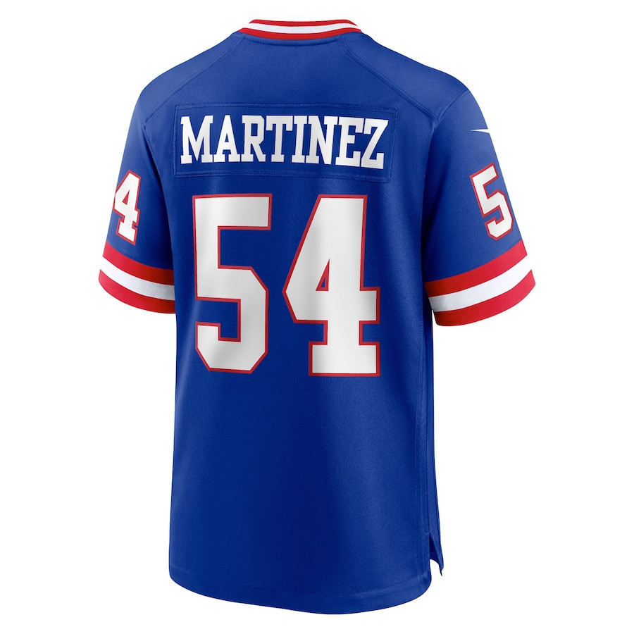 Blake Martinez 54 New York Giants Classic Player Game Stitched Jersey – Royal