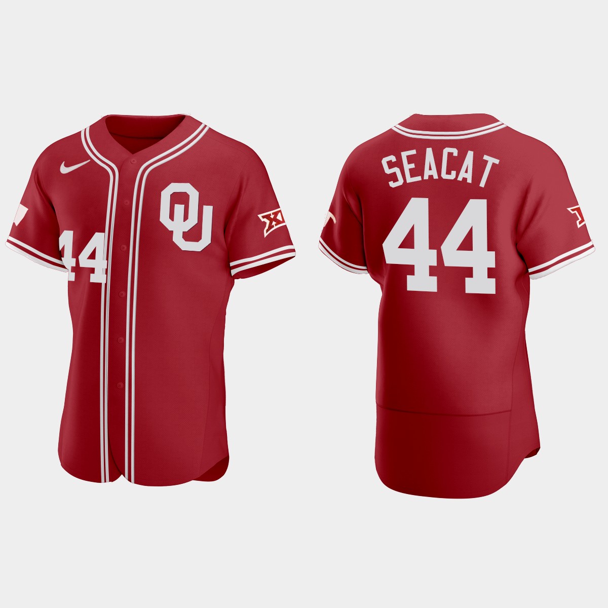 Blake Seacat Oklahoma Sooners 2021 Vapor Prime College Jersey - Red