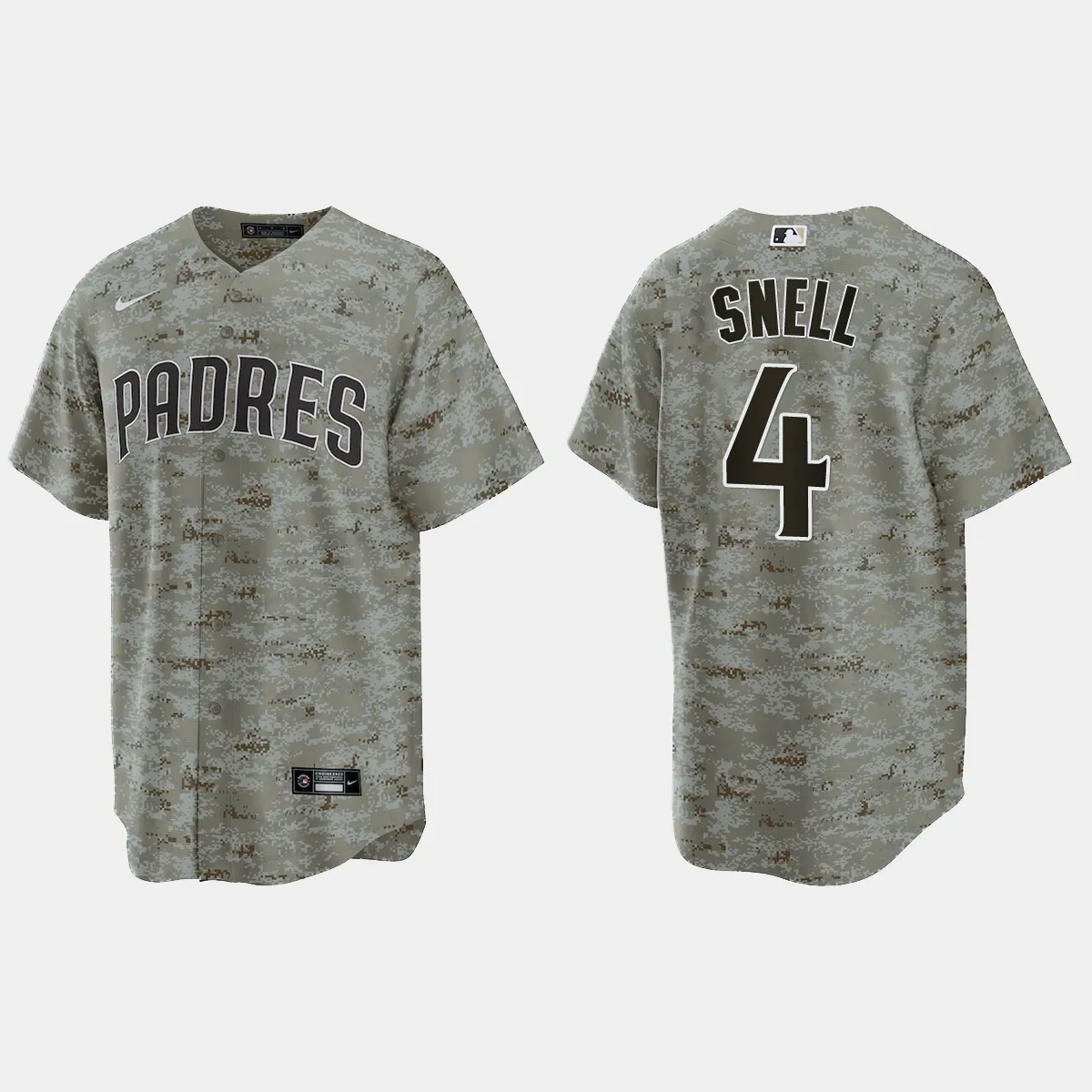 Blake Snell San Diego Padres USMC Jersey – Camo