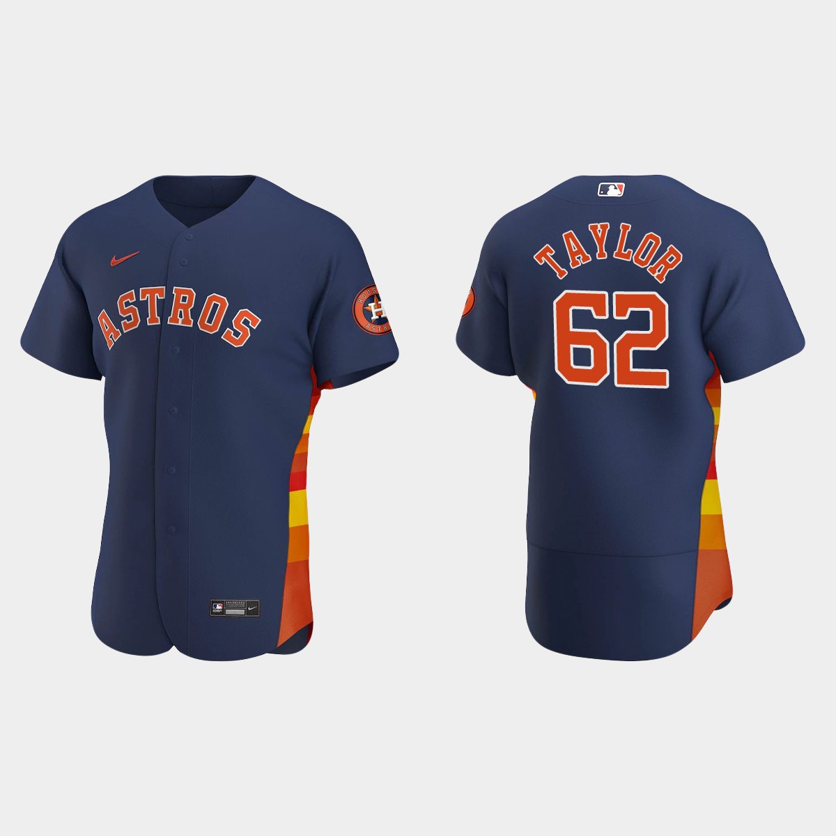 Blake Taylor #62 Houston Astros Alternate Jersey - Navy