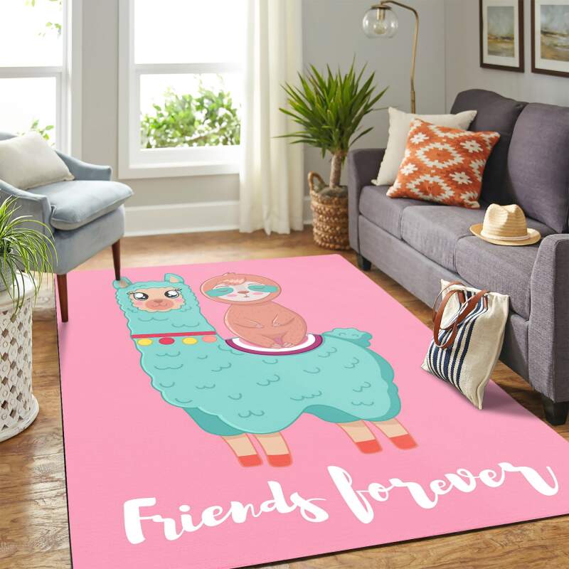 Blanket Chan Sloths Mk Carpet Area Rectangle Rug