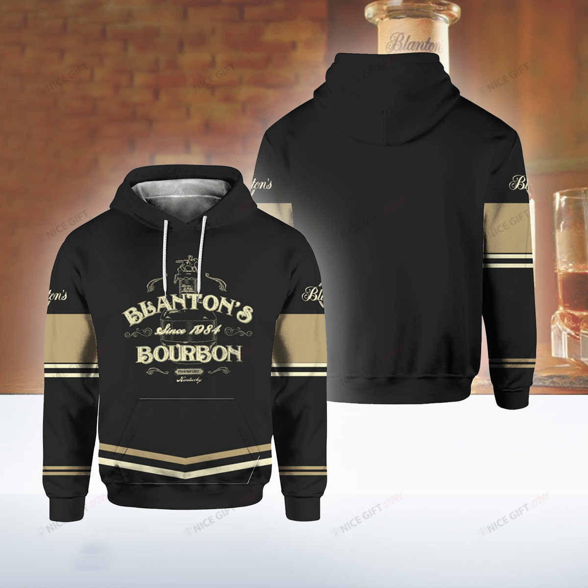 Blanton’s 3D Hoodie Gift For Fans