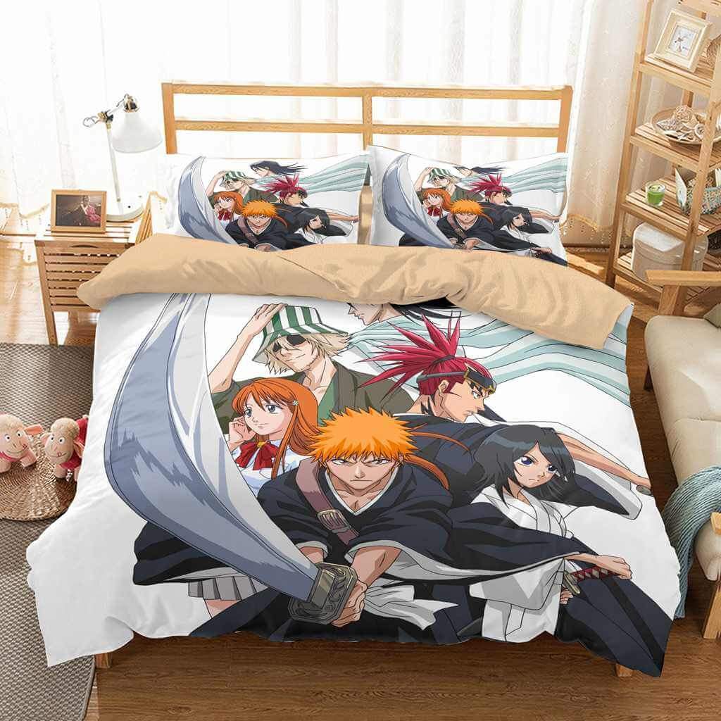 Bleach 3D Customized Duvet Cover Bedding Set