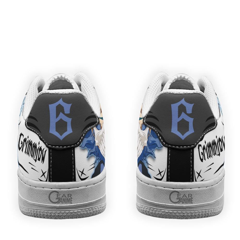 Bleach Grimmjow Jaegerjaquez Air Sneakers Custom Anime Shoes