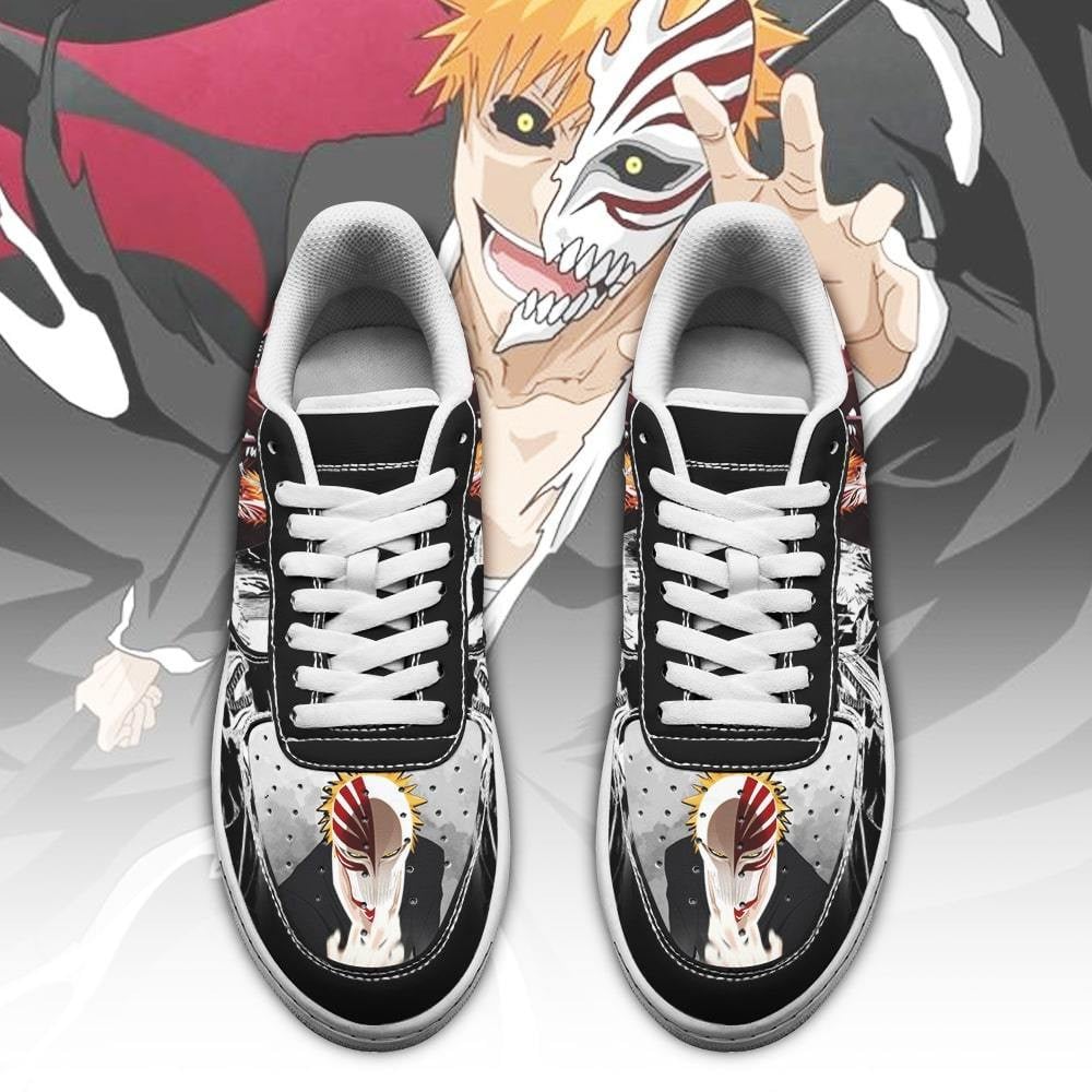 Bleach Ichigo Hollow Air Sneakers Custom Shoes For Fans