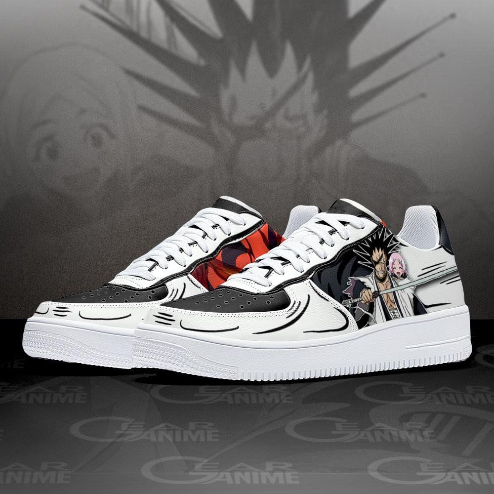 Bleach Kenpachi Zaraki Air Sneakers Custom Anime Shoes