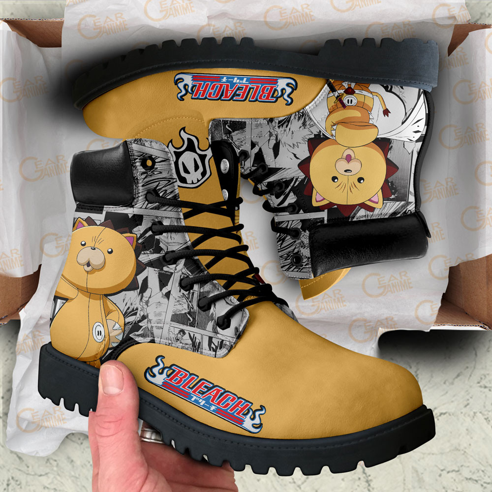 Bleach Kon Boots Manga Anime Custom Shoes