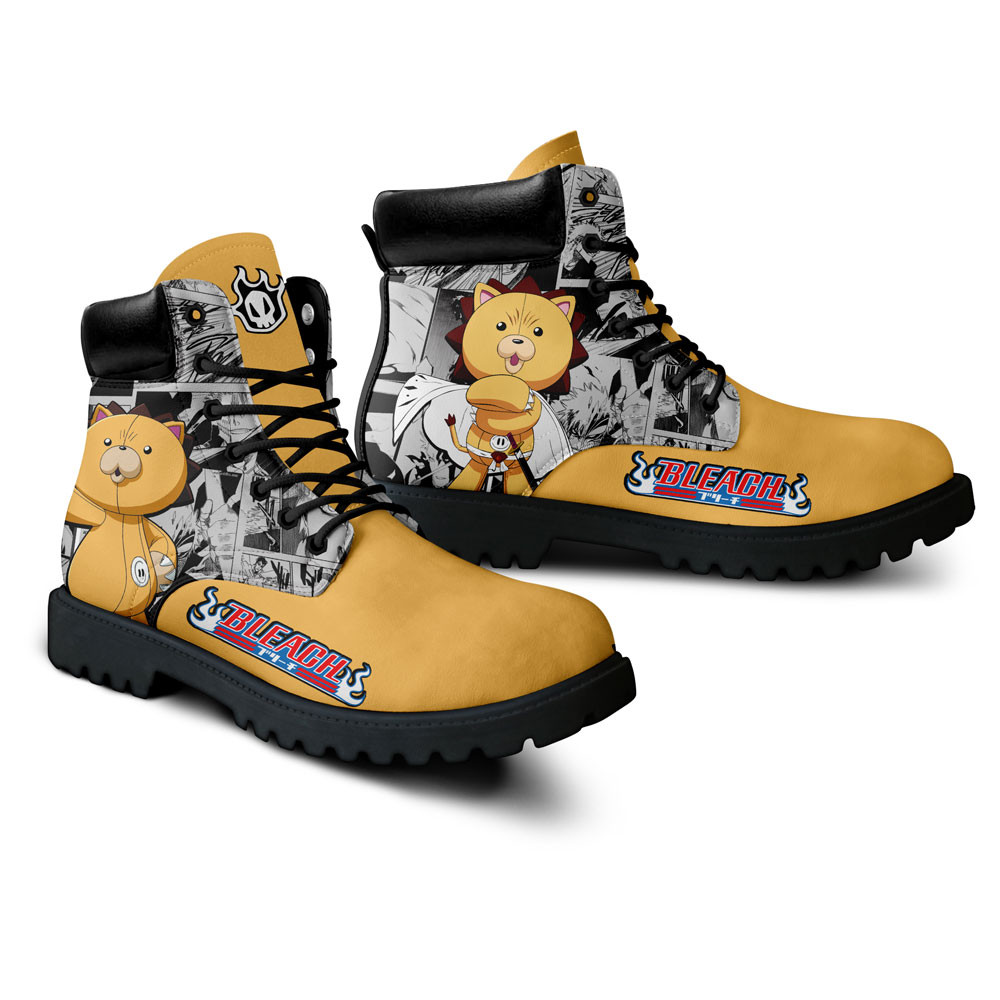 Bleach Kon Boots Manga Anime Custom Shoes