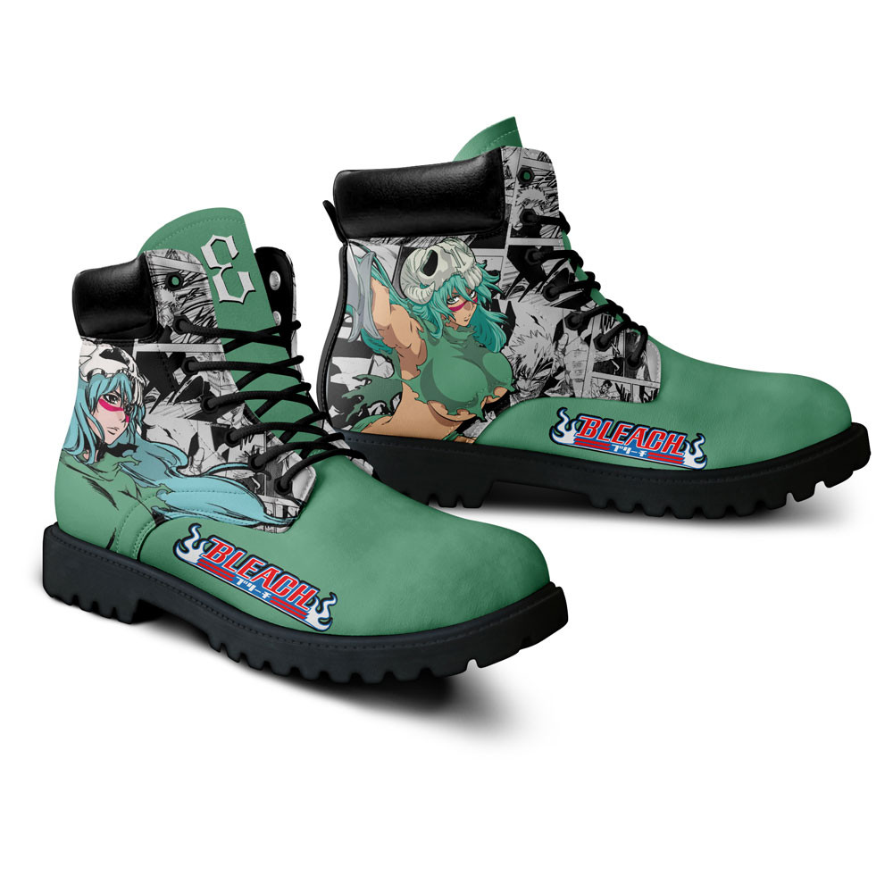 Bleach Nelliel Tu Odelschwanck Boots Manga Anime Custom Shoes